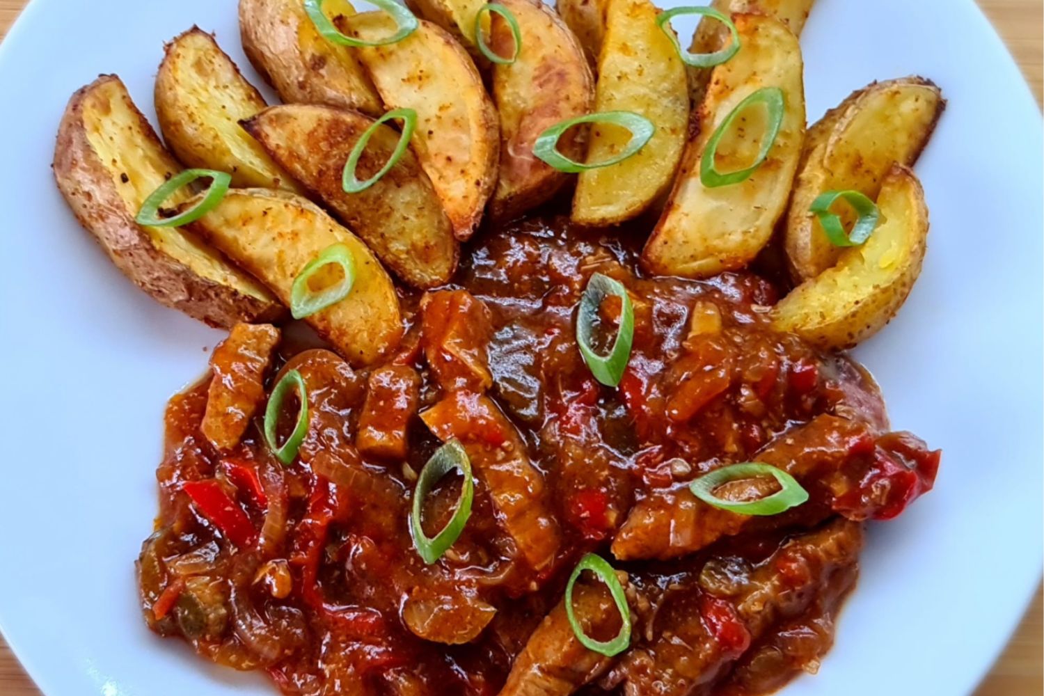 Obrázek receptu na Rychlou minutku z pánve : Pražský flamendr z vepřového masa