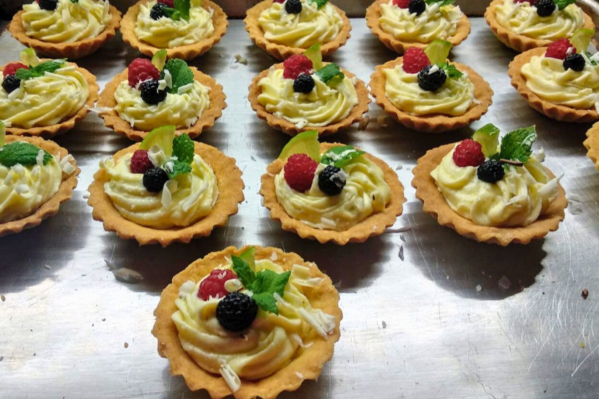 Obrázek k receptu na tartaletky s limetkovým krémem