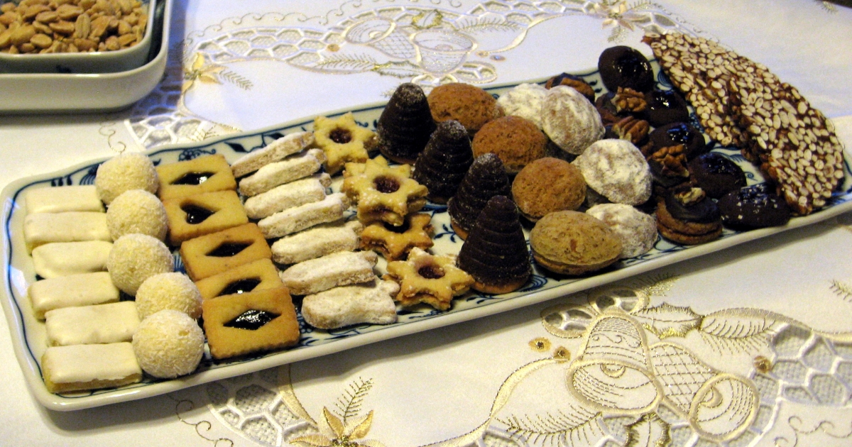 Fotografie vánočního cukroví