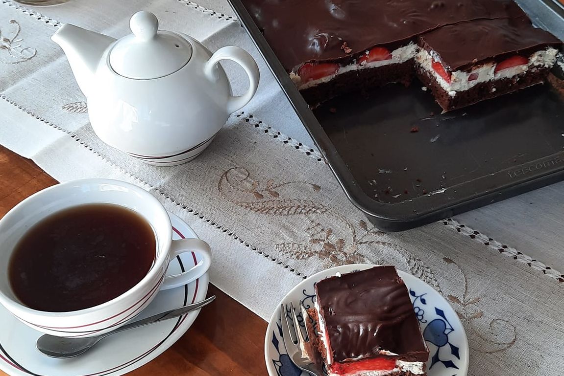 Obrázek k receptu na pribináčkové řezy