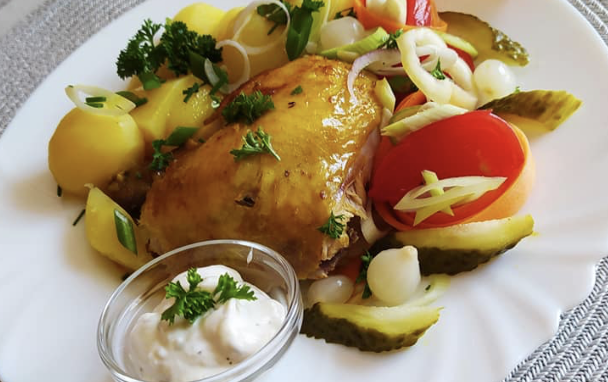 Obrízek k rceeptu na vláčné pečené kuře