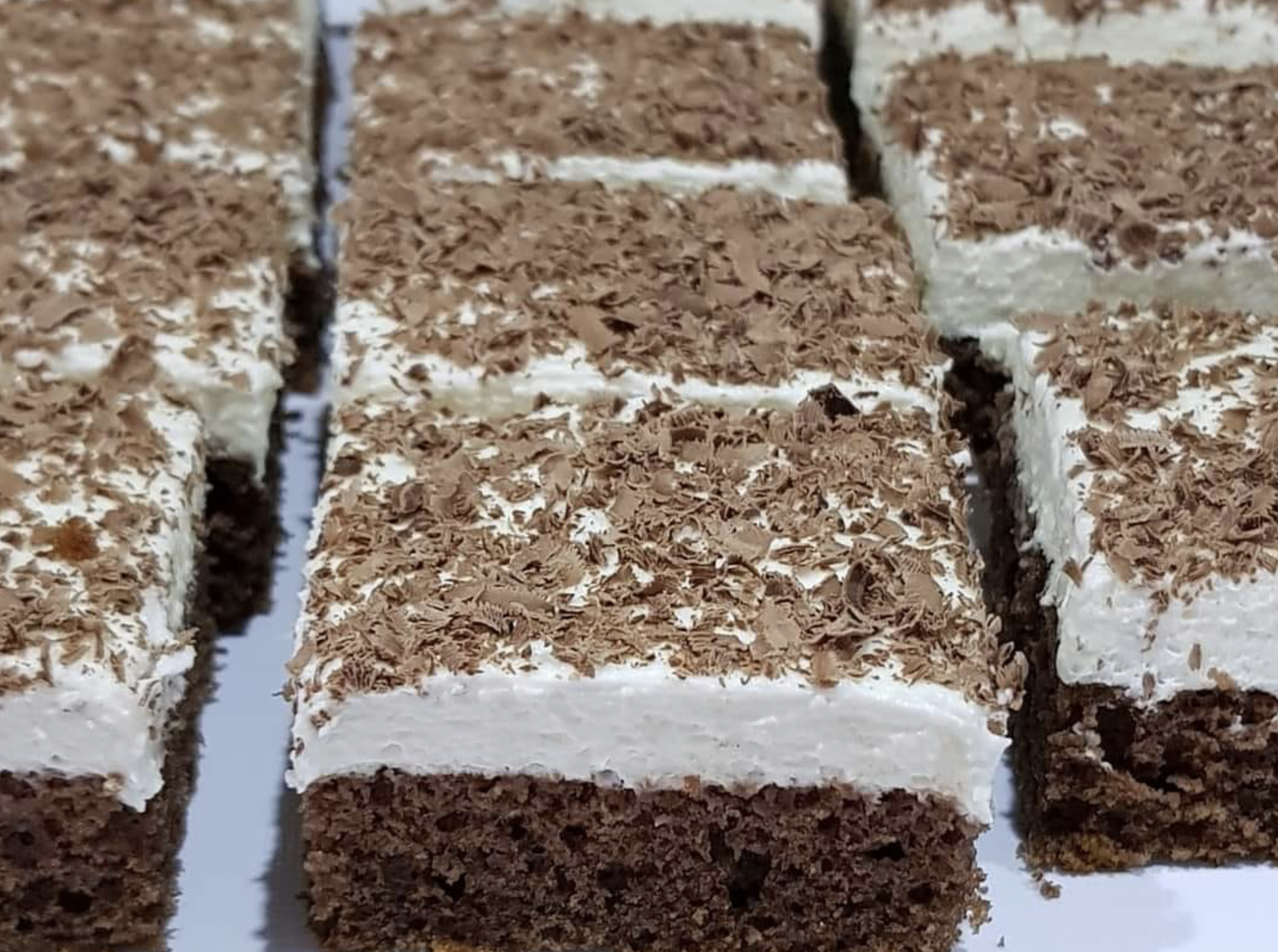 Obrázek k receptu na řezy ze zakysané smetany