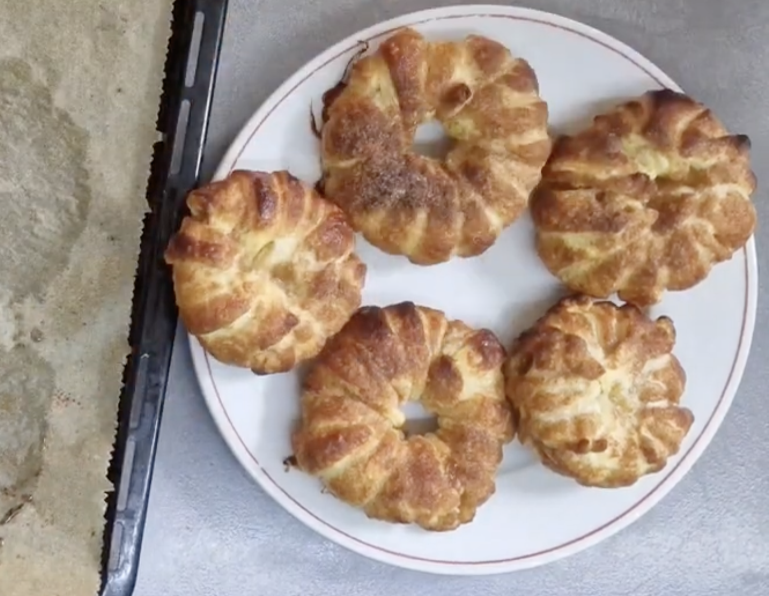 Obrázek k receptu na skořicové růžičky