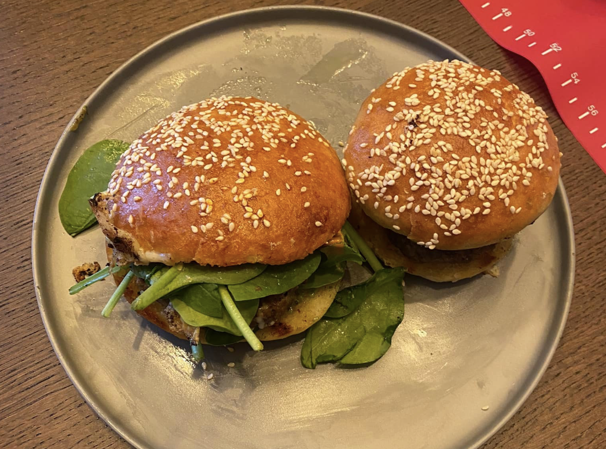 Obrázek k receptu na domácí burgerové bulky