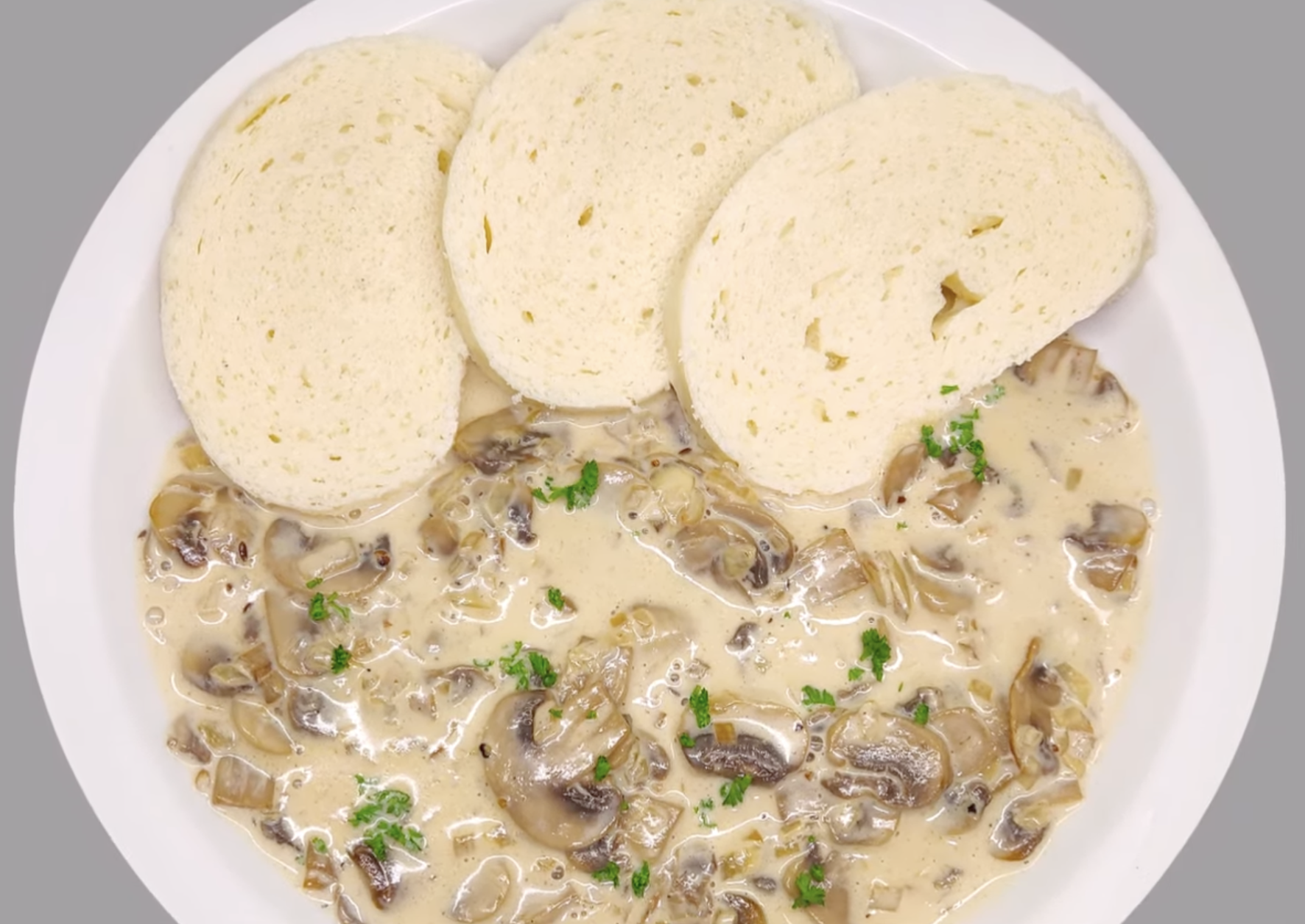 Obrázek k receptu na žampionovou omáčku