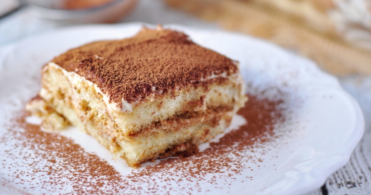 Fotografie tiramisu ke kvízu o dezertech