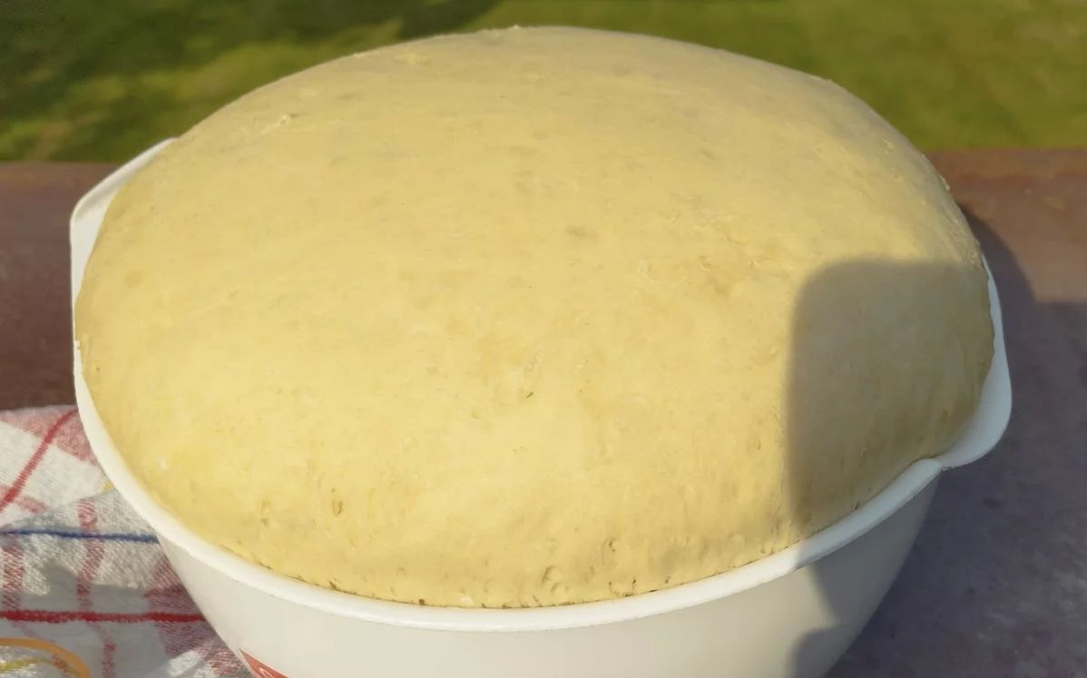 Obrázek k receptu na těsto vykynuté na slunci