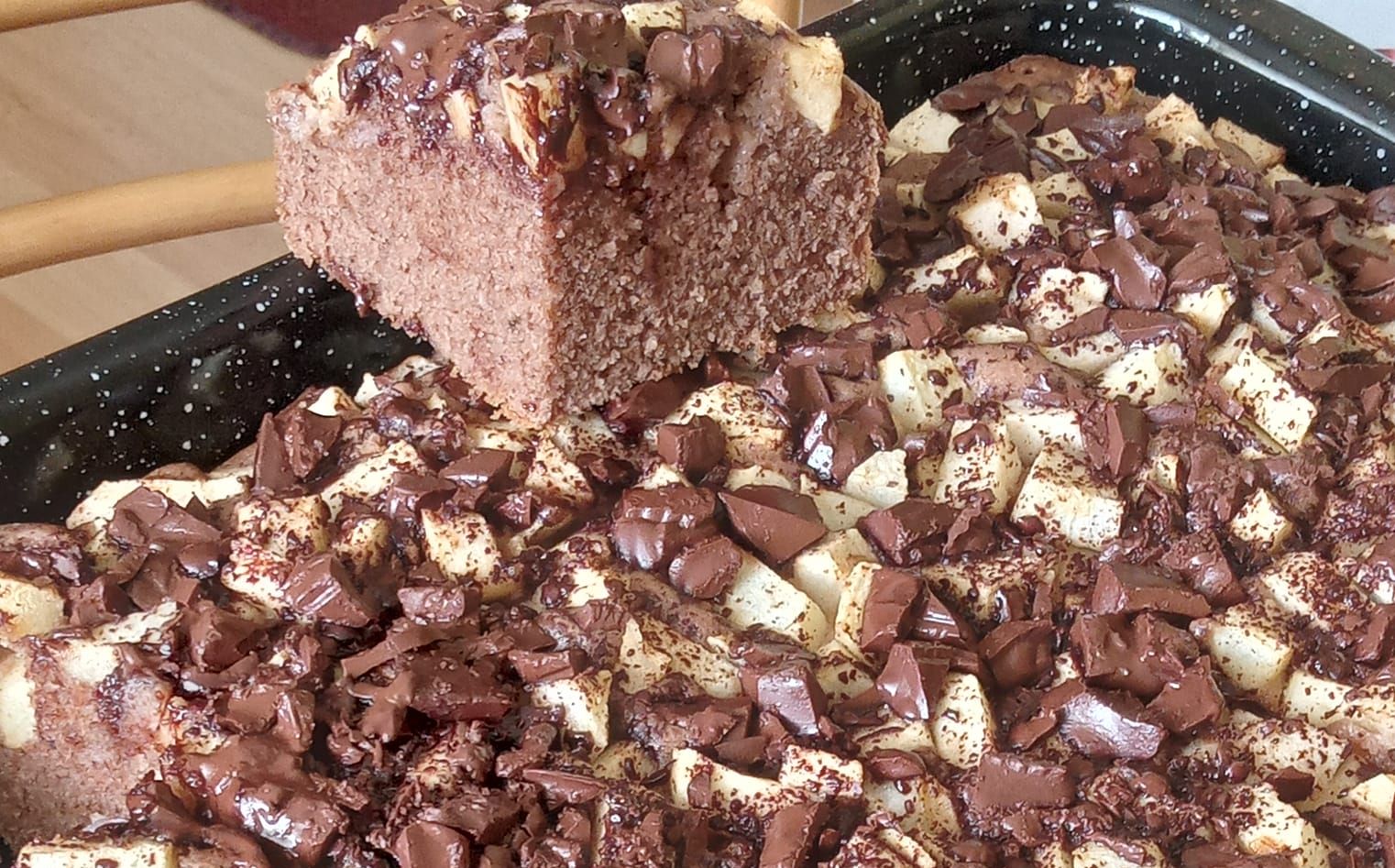 Obrázek k receptu na čokoládovou buchtu