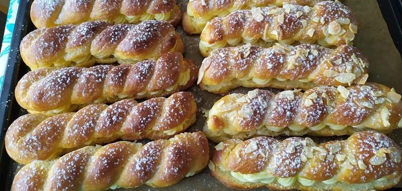 Obrázek receptu na Točené pudinkáče - sladká klasika z českých pekáren, kterou uděláte na stole velkou parádu