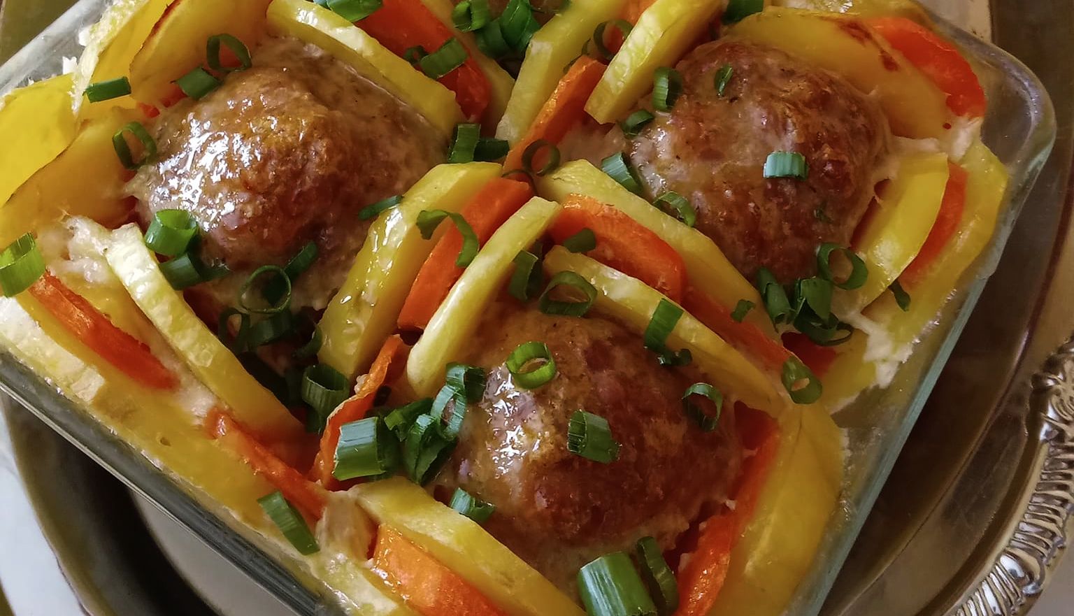 Obrázek k receptu na masové kuličky s bramborem