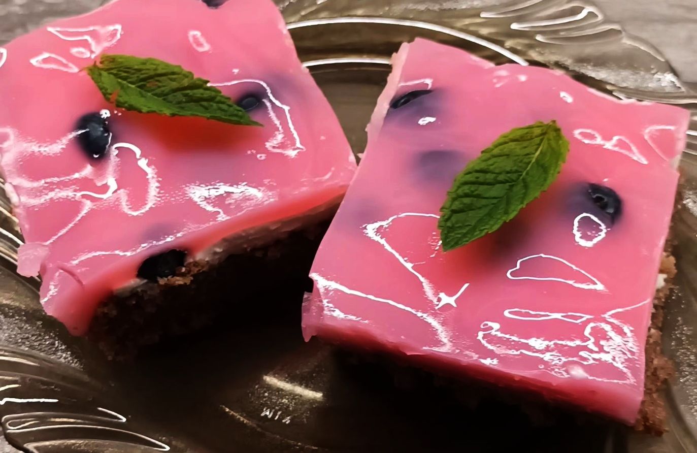 Obrázek k receptu na trojbarevný dezert