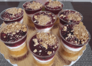 Obrázek k receptu na cheesecake v kelímku