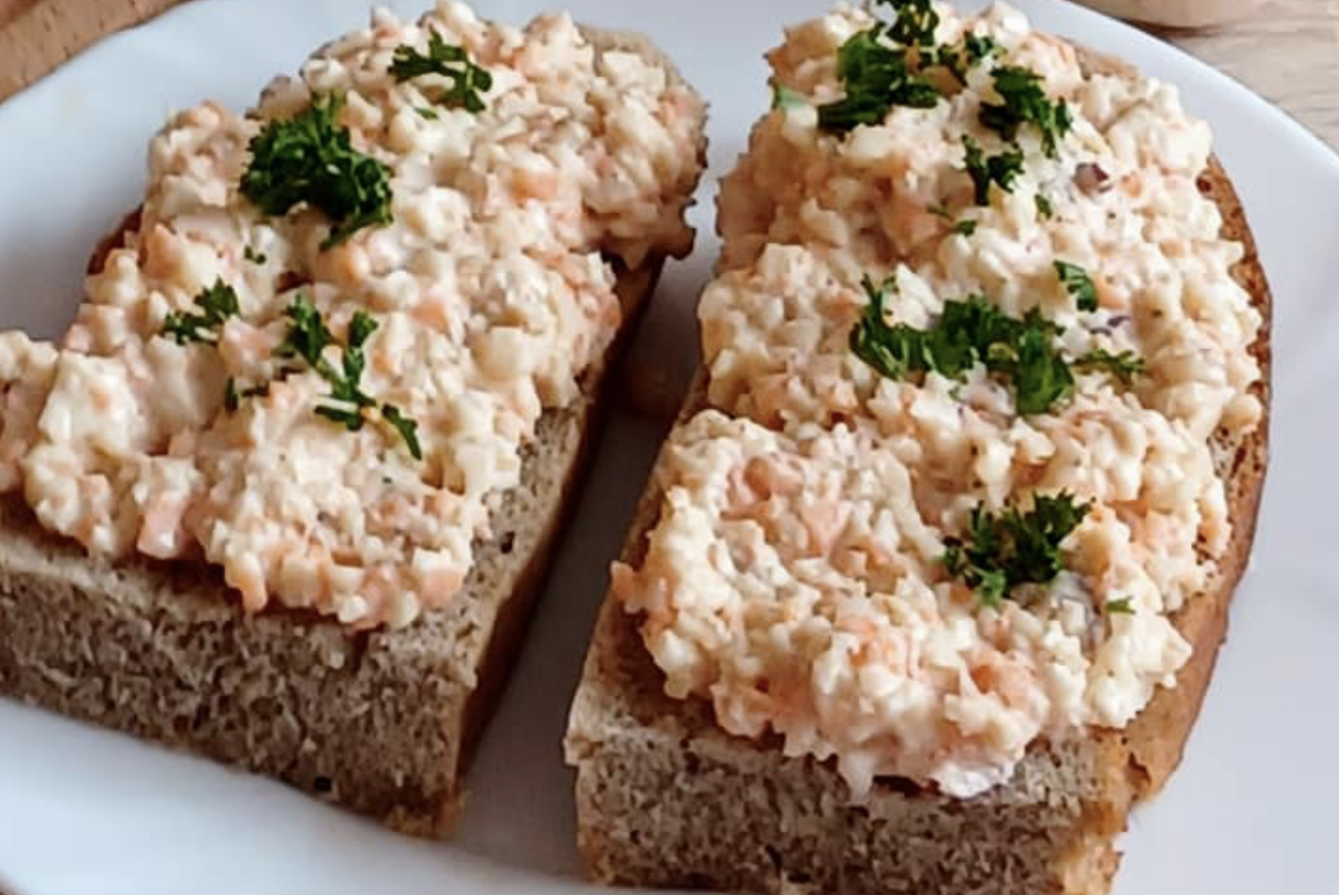 Obrázek receptu na celerovou pomazánku.