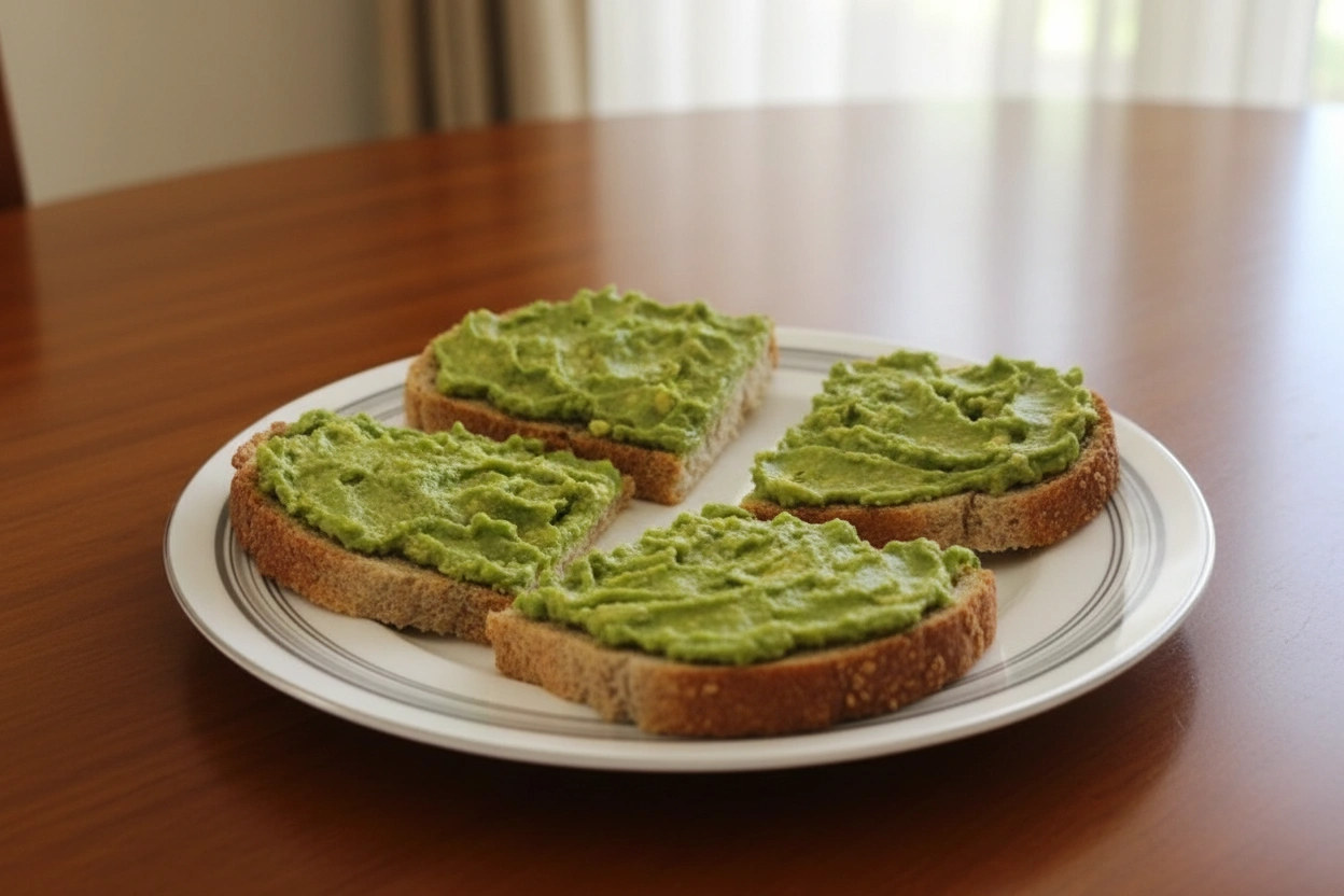 Obrázek receptu na Avokádovou pomazánku s jogurtem a jemnou příchutí zázvoru