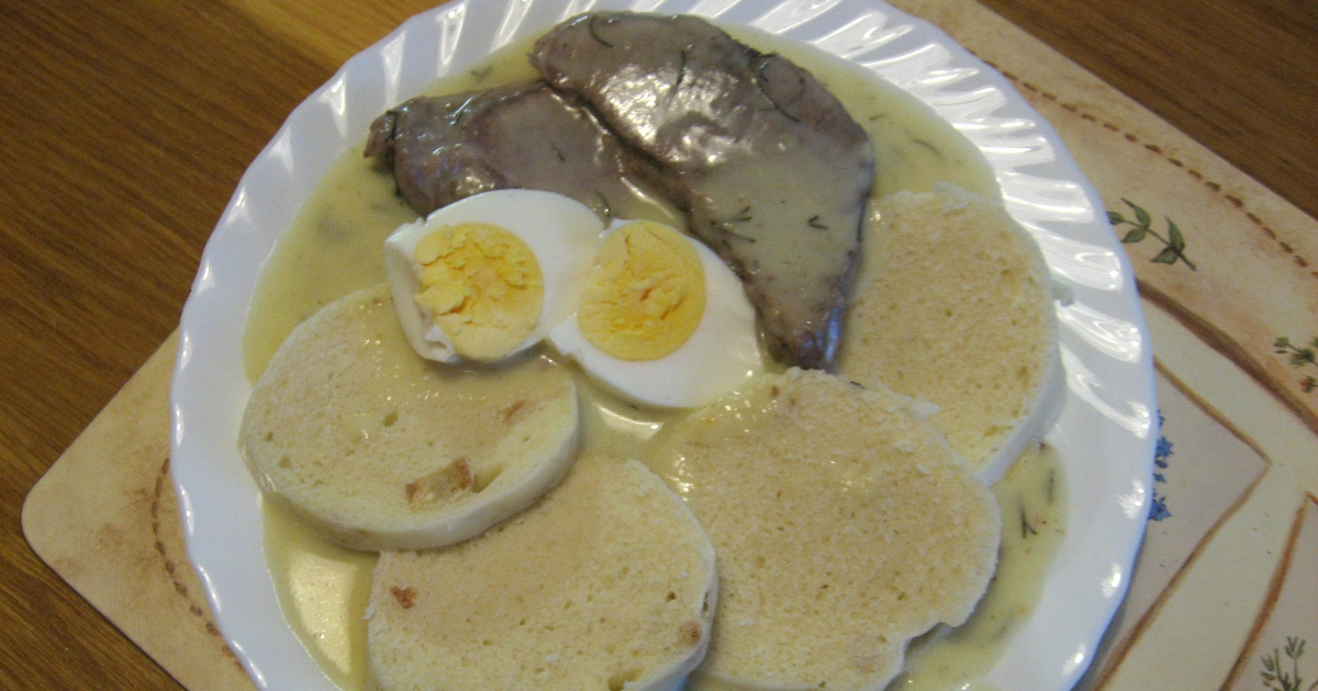 Fotografie koprové omáčky