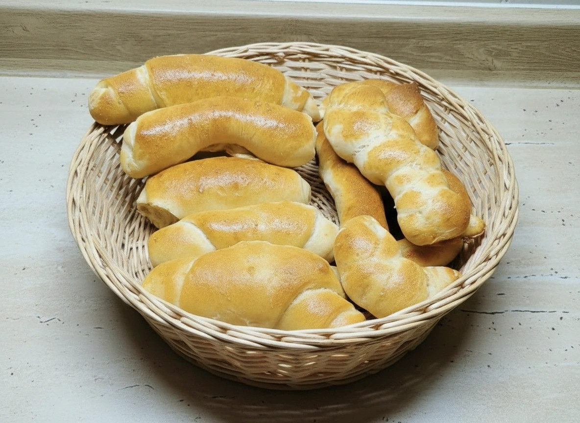 Obrázek k receptu na rohlíky z remosky