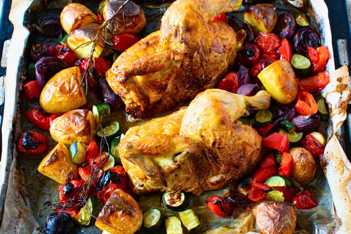 Obrázek k receptu na farmářské kuře v Remosce