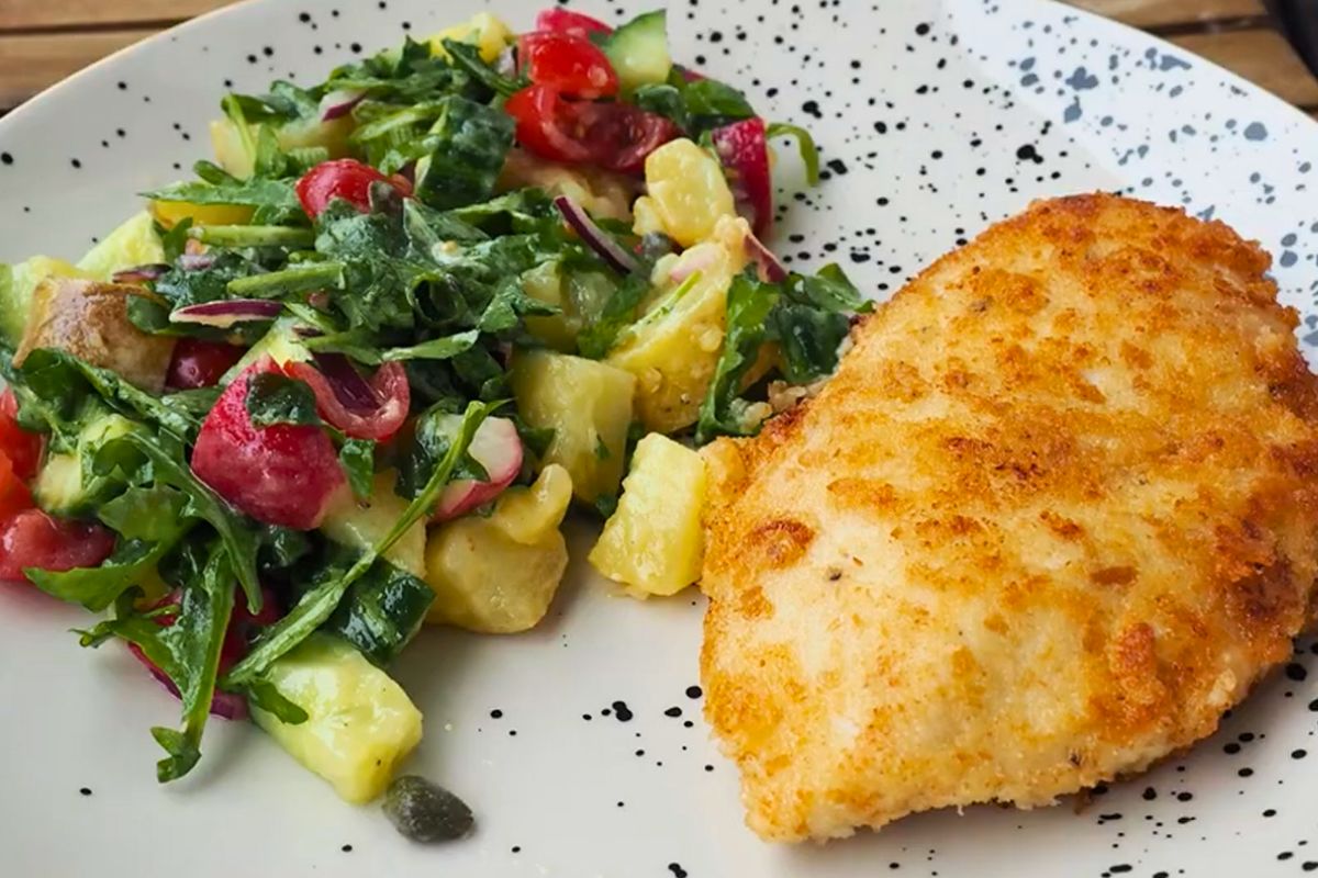 Obrázek k receptu na kuřecí řízky naložené v majonéze