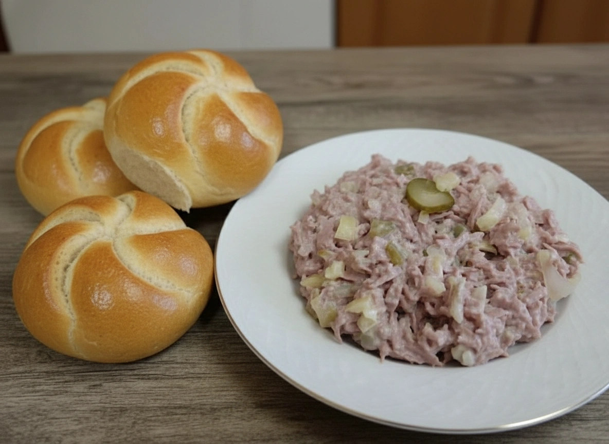 Obrázek k receptu na salámovou pomazánku