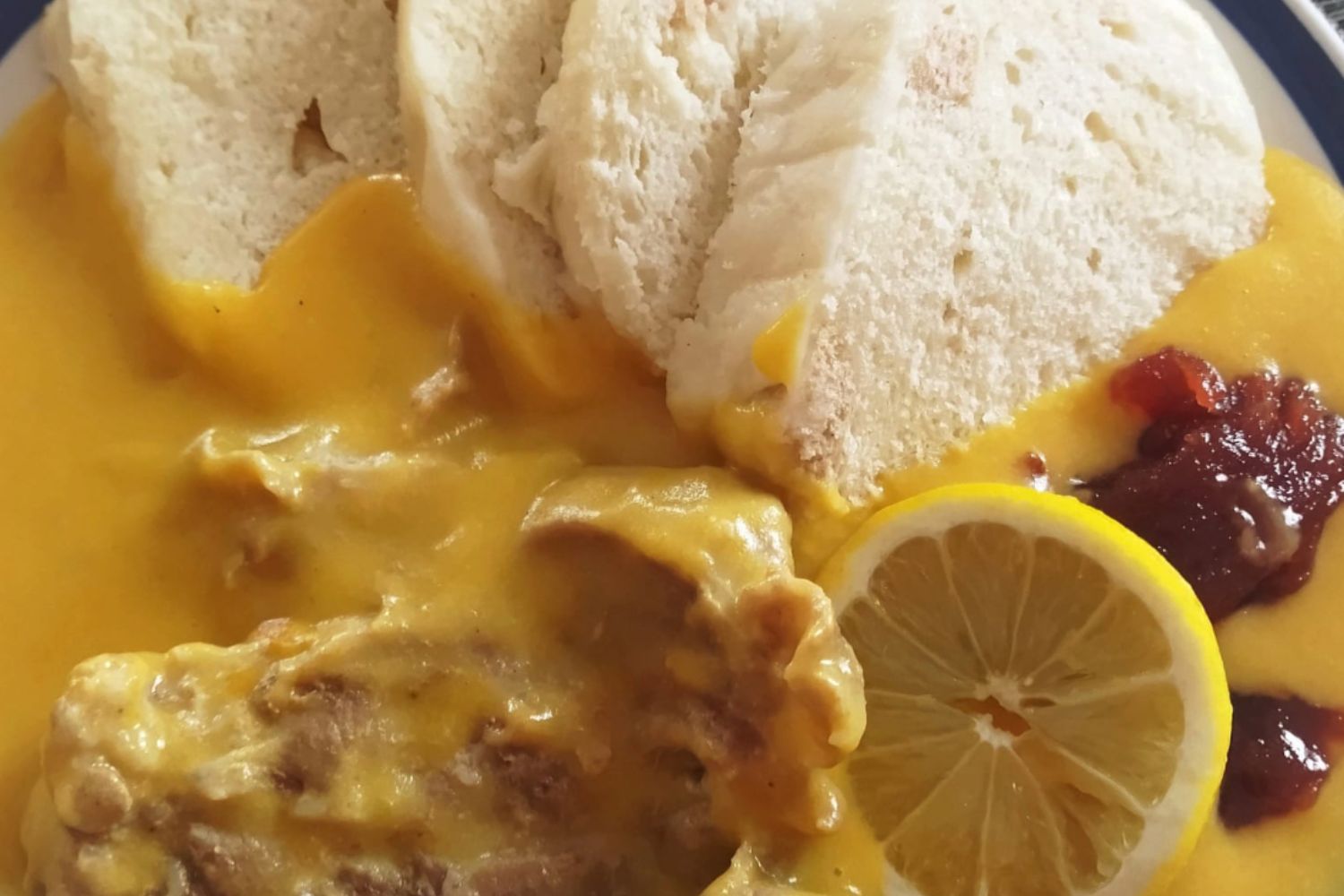 Obrázek receptu na Recept na Svíčkovou omáčku z vepřové krkovice