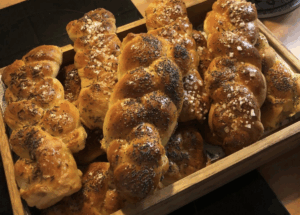 Obrázek receptu na domácí houstičky.