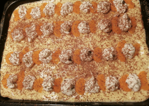 Obrázek k receptu na mandarinkové řezy