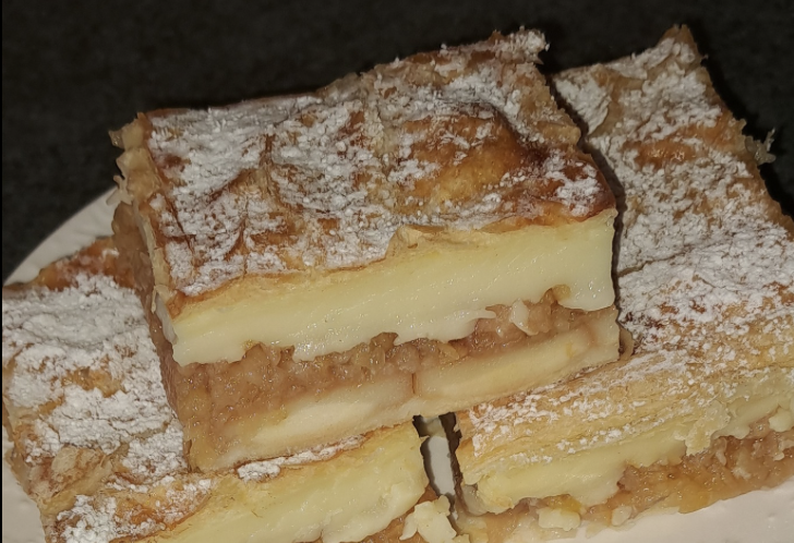 Obrázek k receptu na jablečné řezy