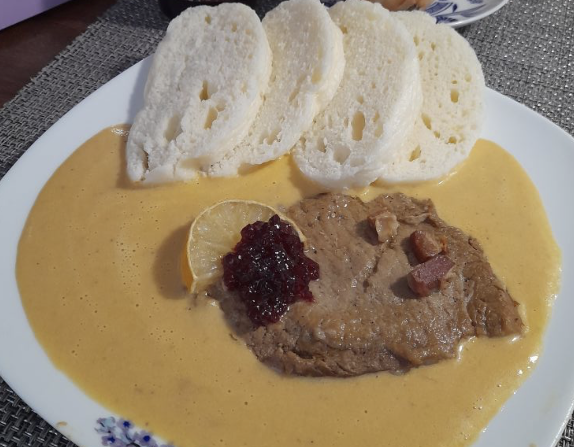 Obrázek k receptu na falešnou svíčkovou