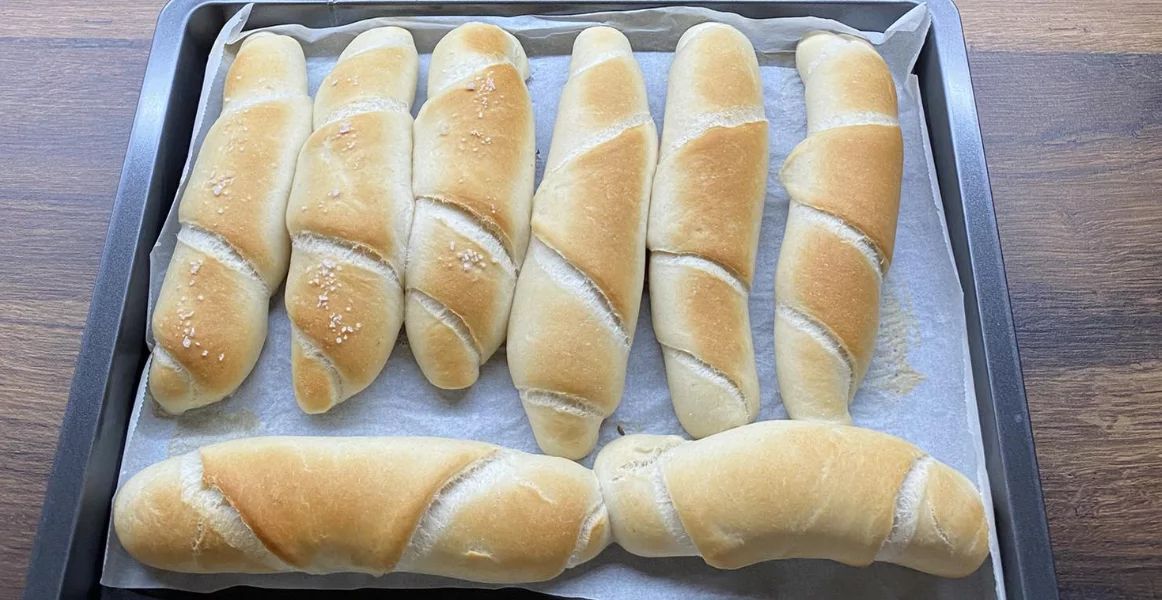 Obrázek k receptu na domácí rohlíky