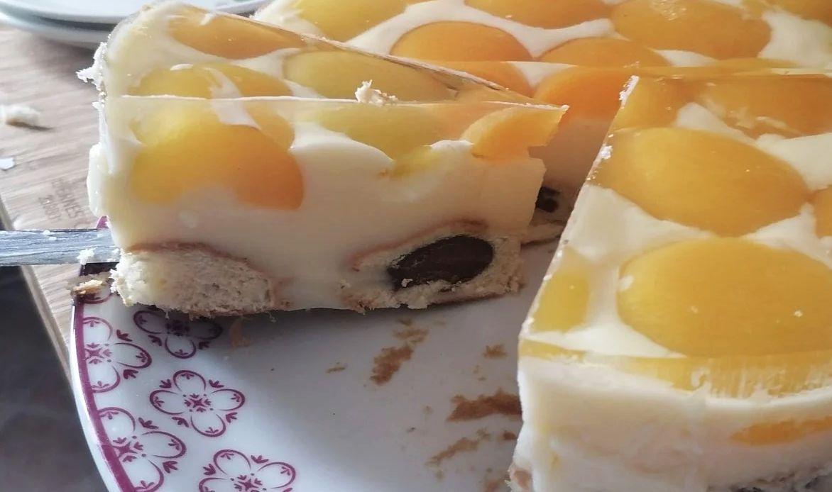 Obrázek k receptu na croissantový dort