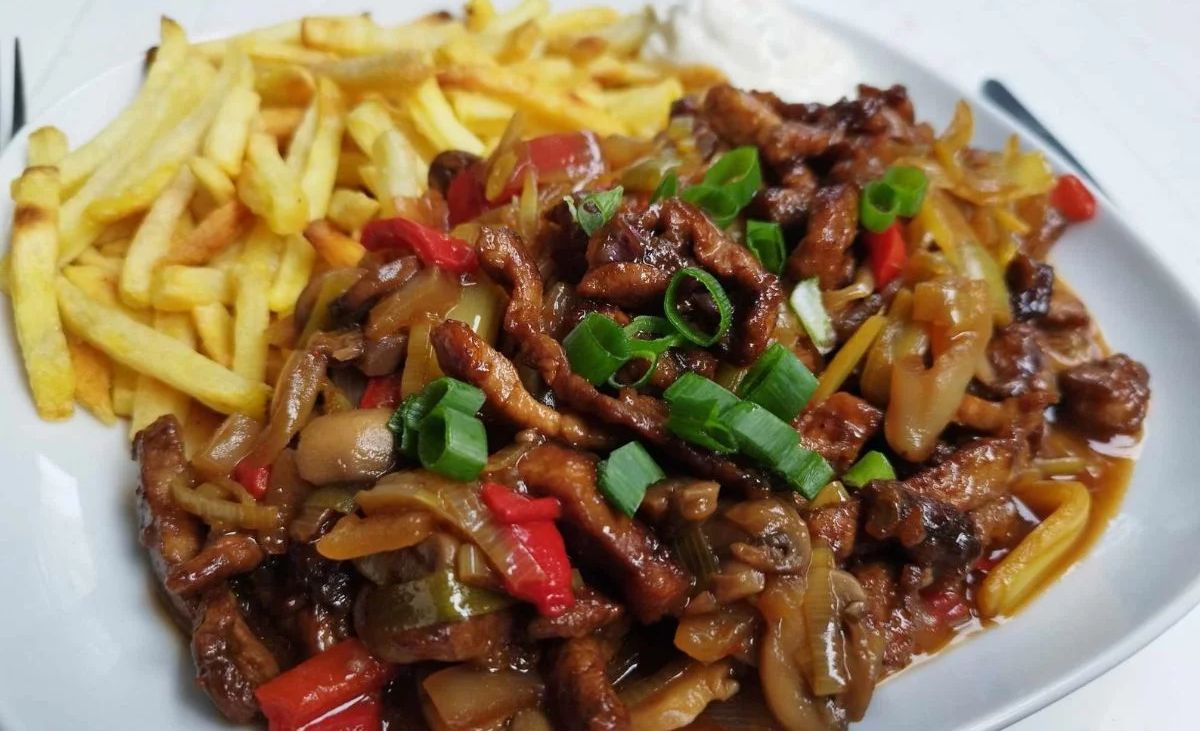 Obrázek k receptu na vepřovou masovou směs na čínský způsob