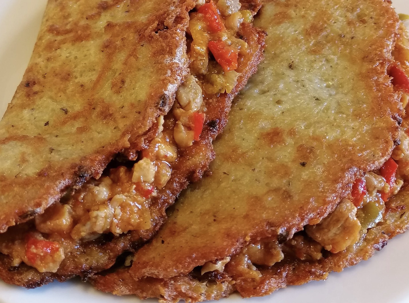 Obrázek k receptu na plněný bramborák