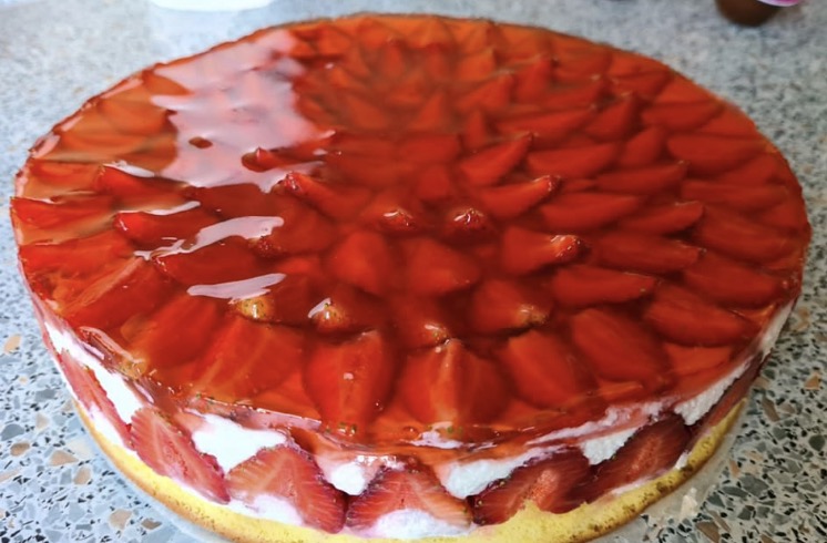Obrázek k receptu na piškotový koláč