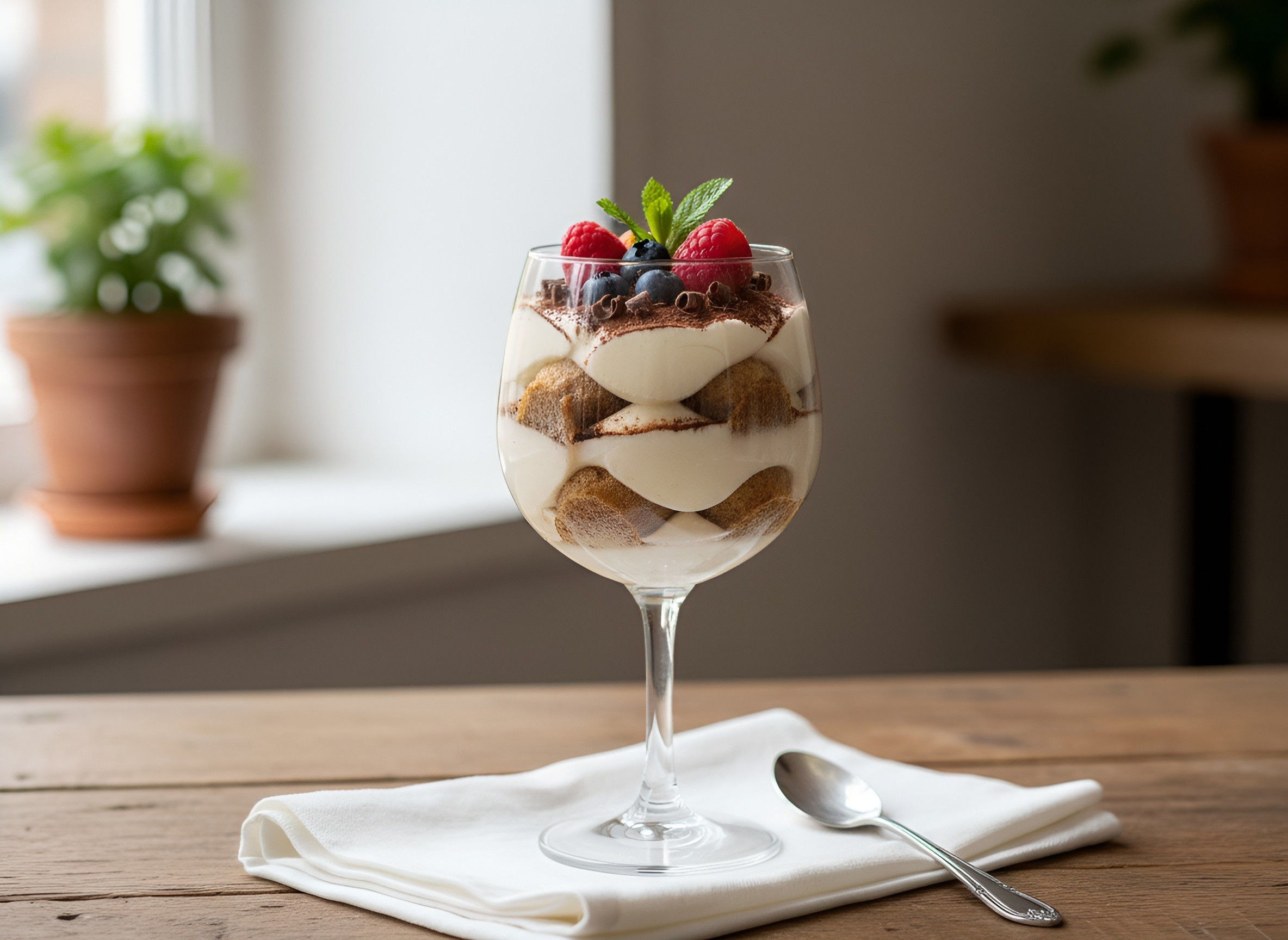 Obrázek k receptu na jogurtové tiramisu