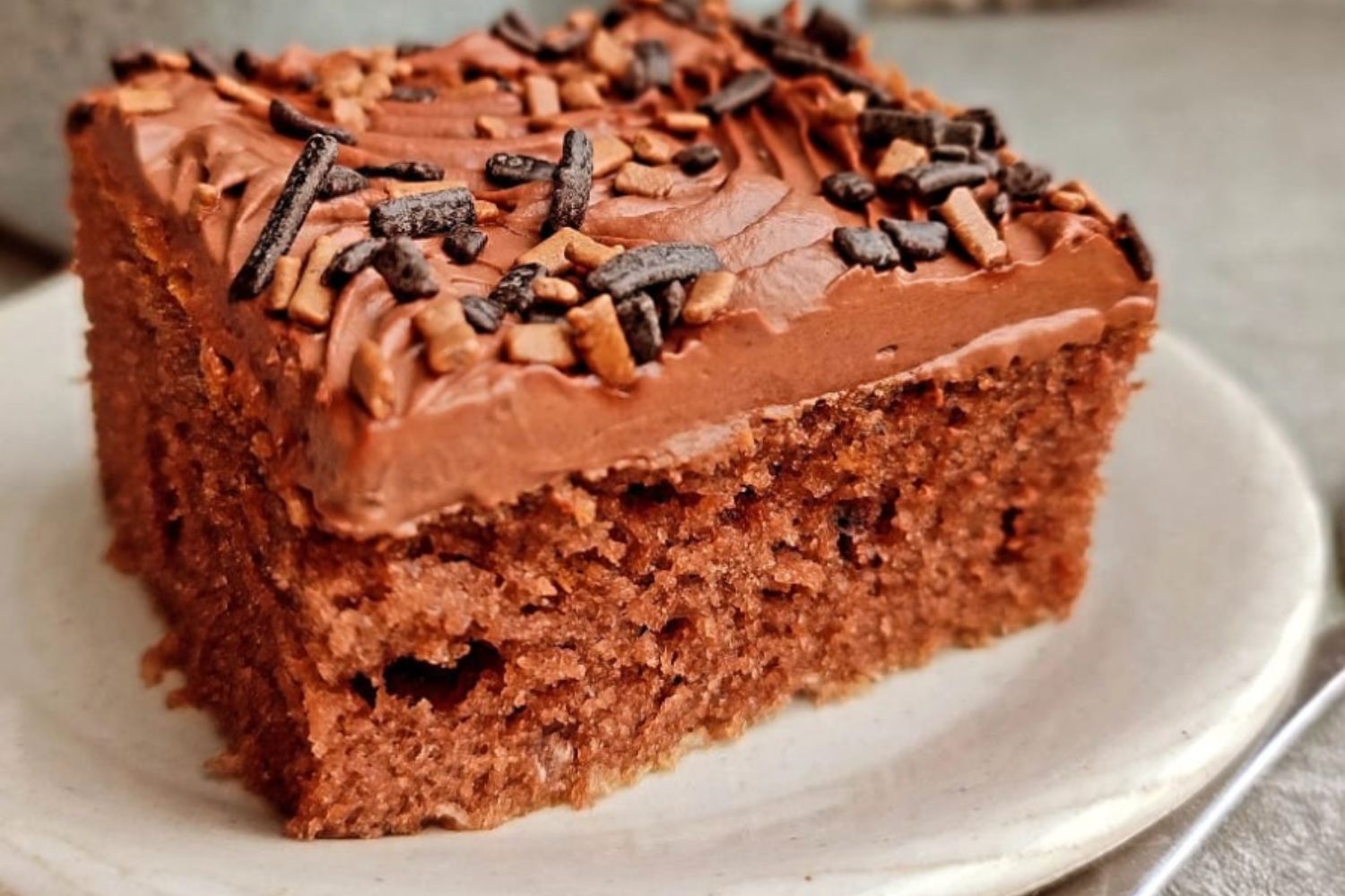 Obrázek receptu na Kefírovou buchtu s polevou ze zakysané smetany