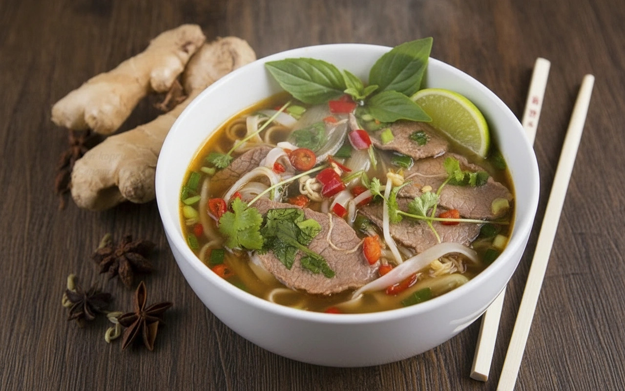 Obrázek k receptu na Pho Bo