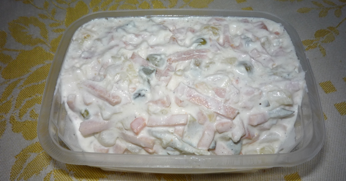 Fotografie vlašského salátu