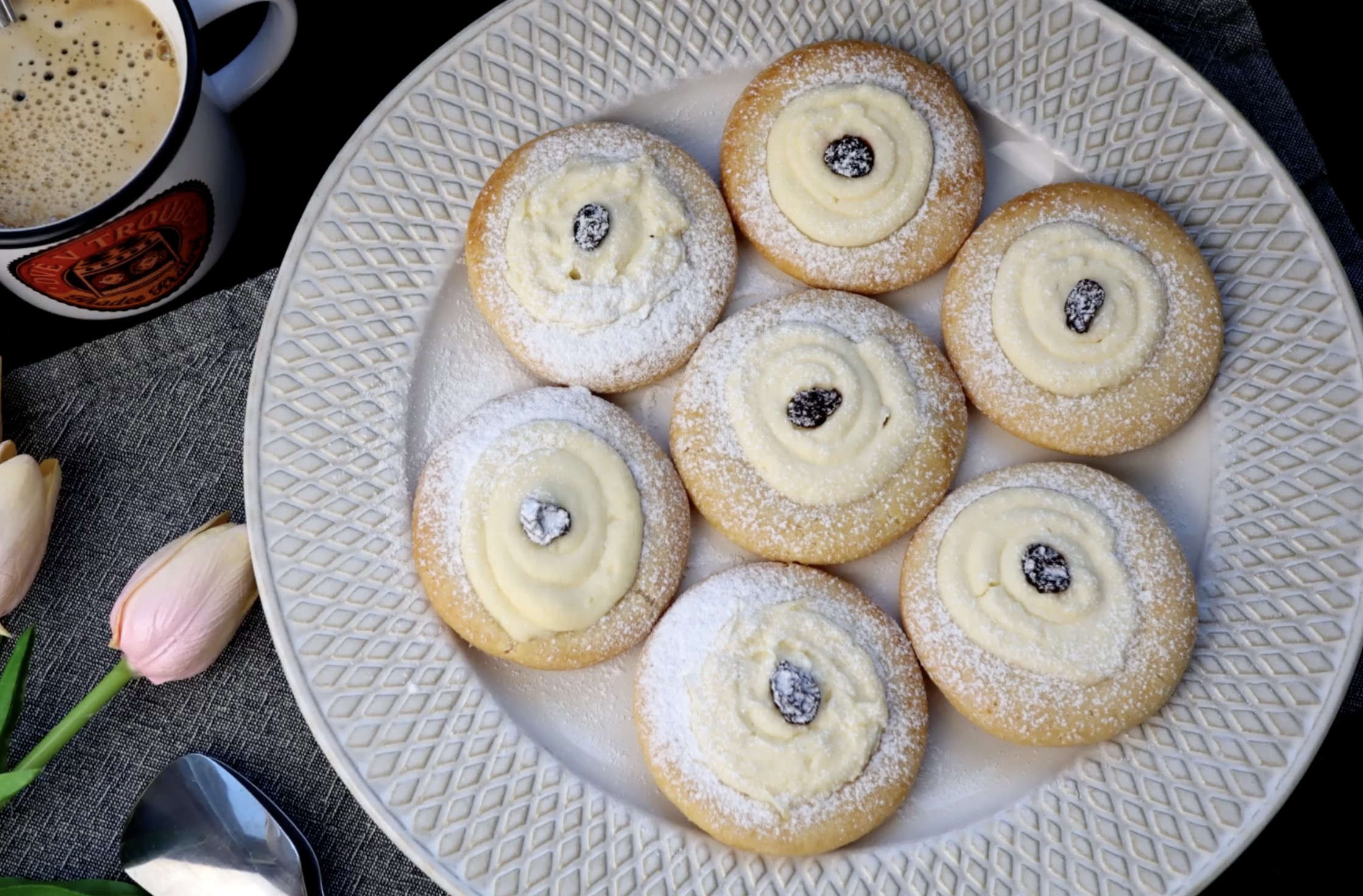 Obrázek k receptu na linecké koláče