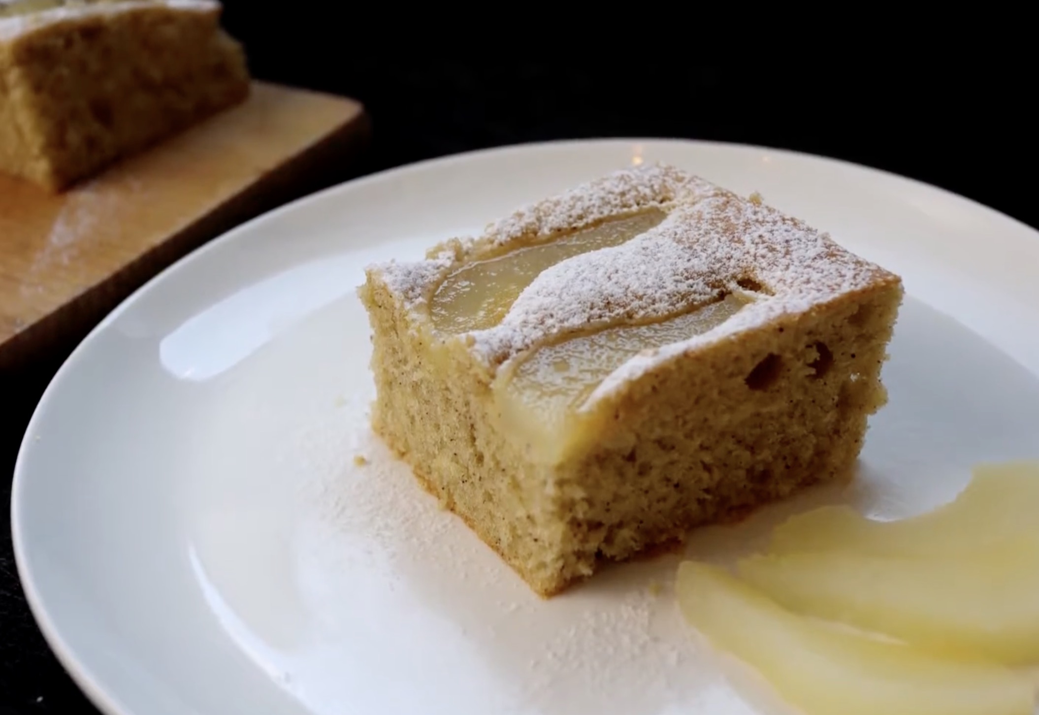 Obrázek k receptu na hruškovou buchtu