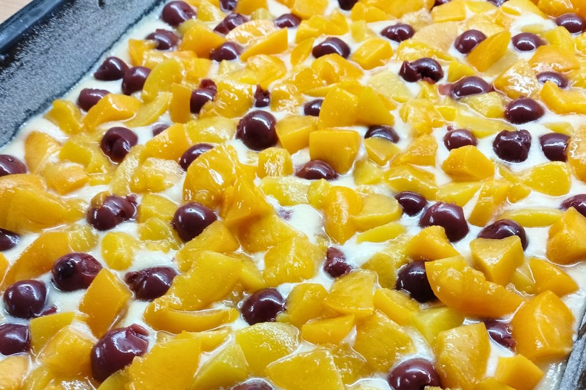 Obrázek k receptu na rychlobuchtu z drobenkového těsta