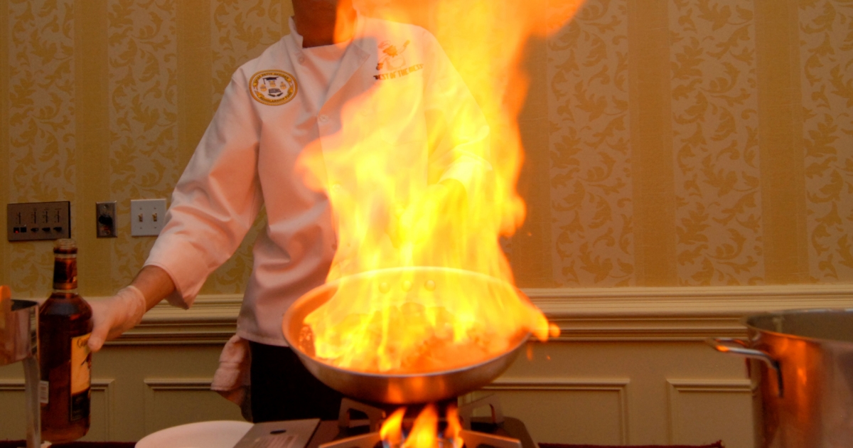 Fotografie flambování