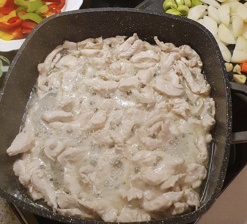 Maso orestujeme dozlatova.