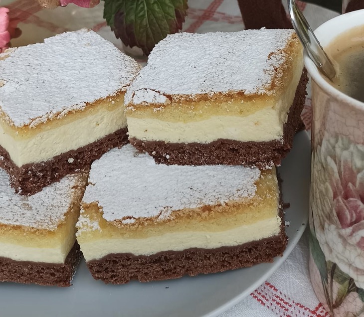 Obrázek k receptu na tříbarevný koláč