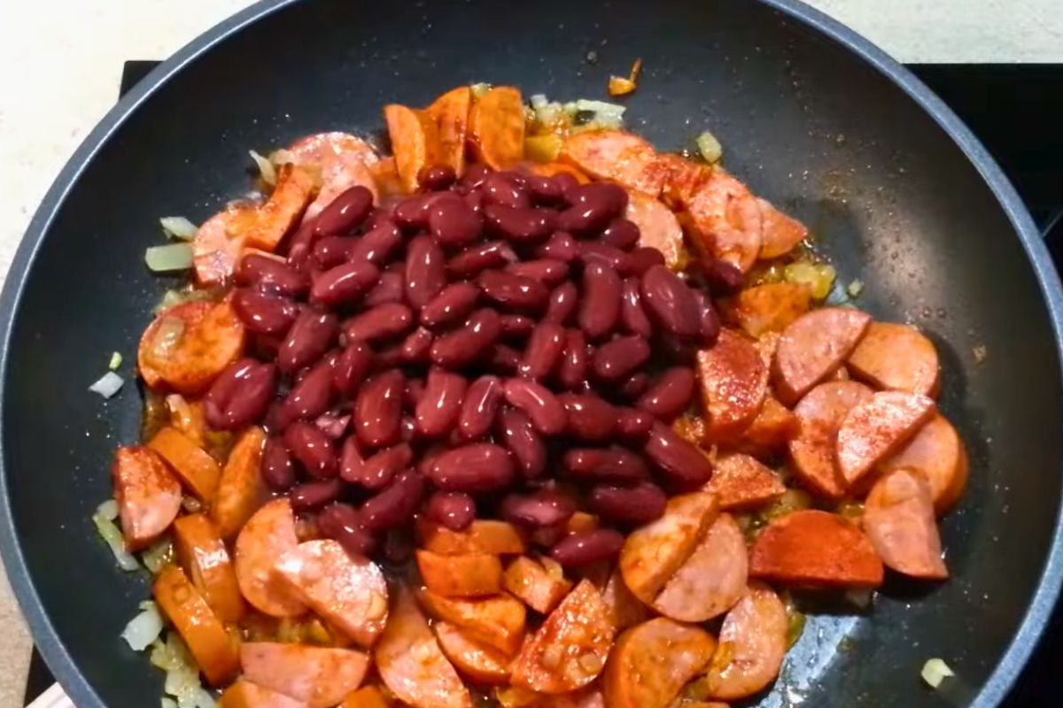 Obrázek k receptu na rychlé mexické fazole