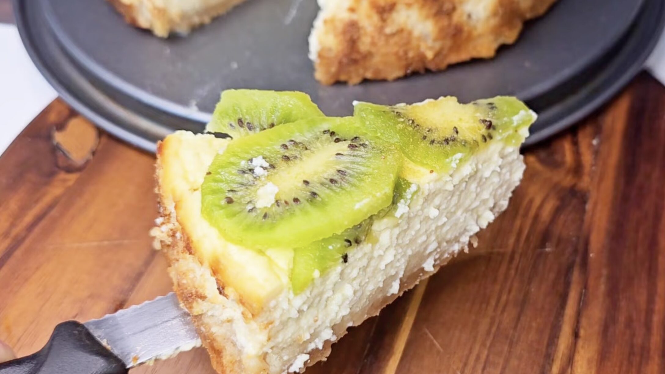 Obrázek k receptu na kiwi cheesecake