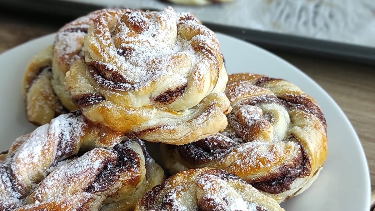 Fotografie k receptu na Nutellové květinky