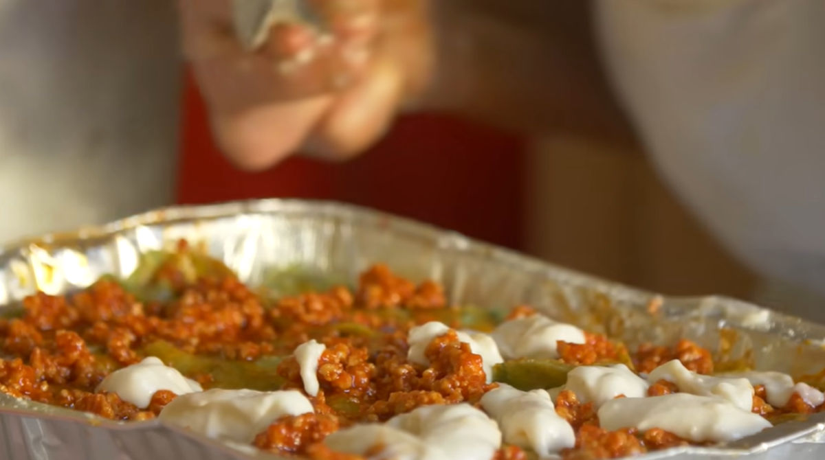 Fotografie k receptu na špenátové lasagne
