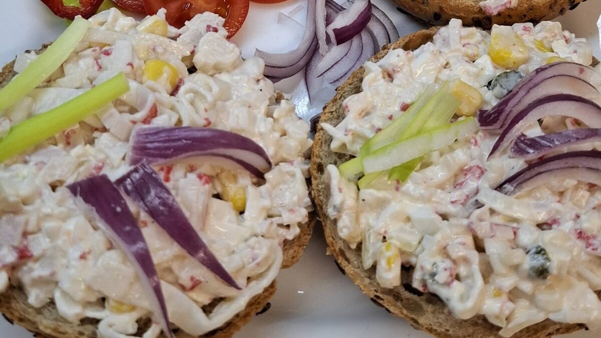 Fotografie surimi salátu