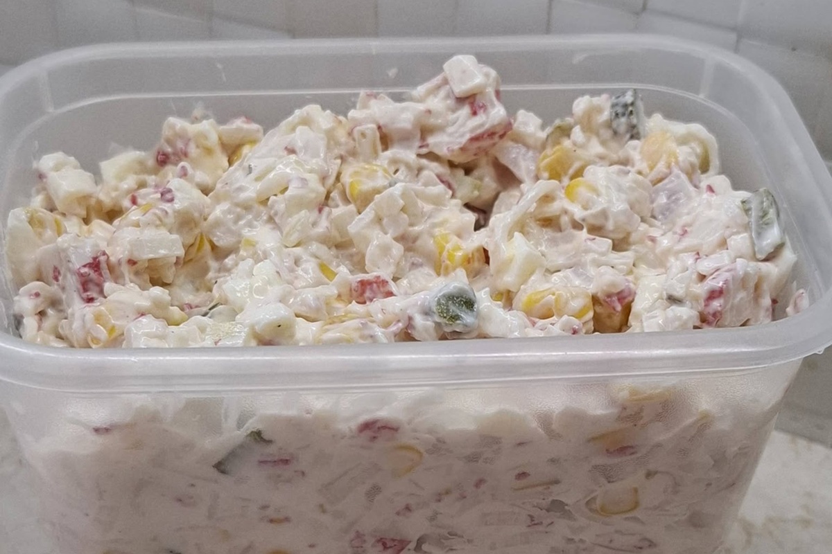 Fotografie surimi salátu