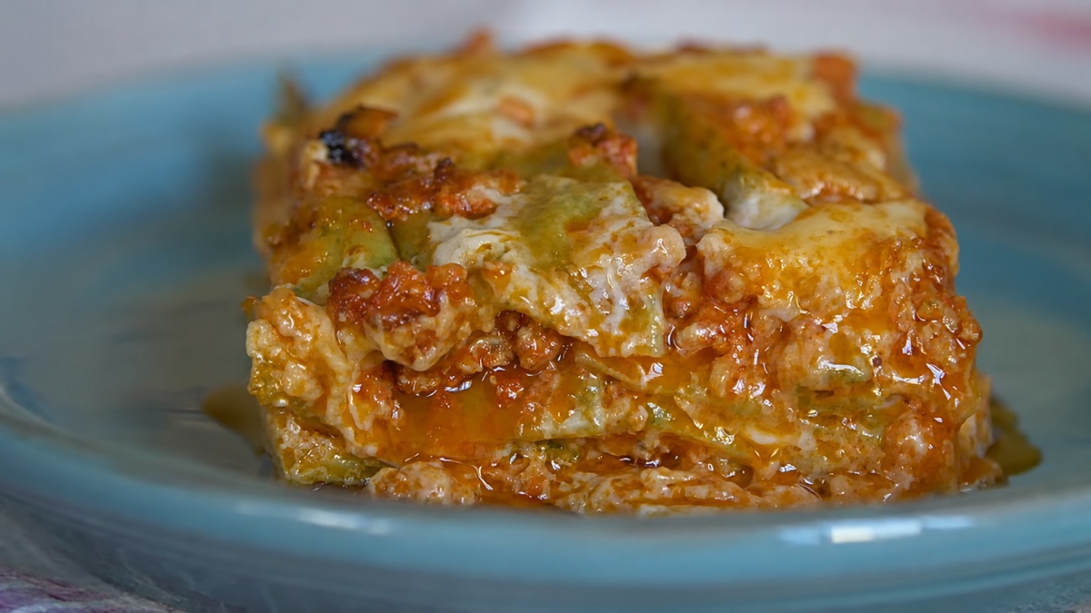 Fotografie k receptu na špenátové lasagne